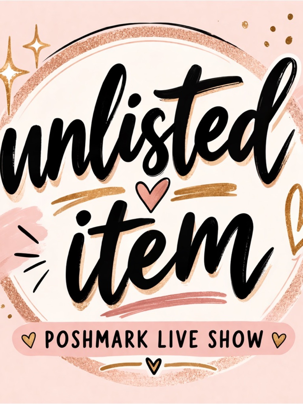 Unlisted Item // Live Show